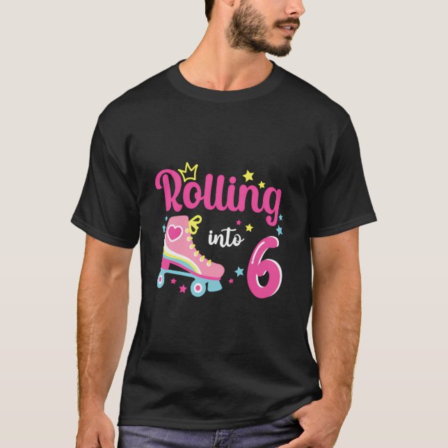 Rullande i 6 år................................... t shirt (Framsida)