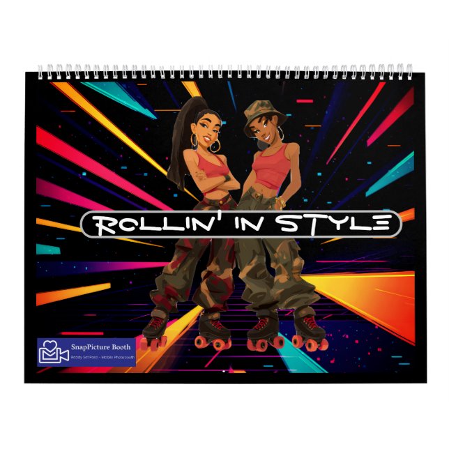 RULLANDE I STIL 2027 KALENDER (Omslag)