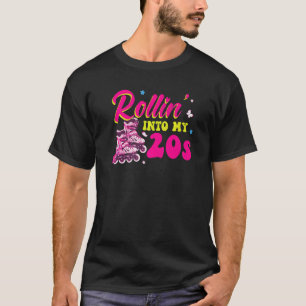 Rullande in i 20-årsåldern, 20-dagars rollskisseri t shirt