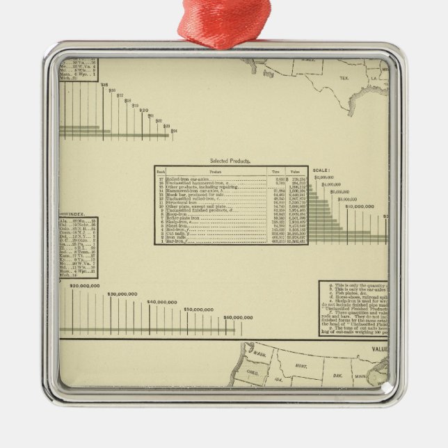 Rullande järn mal, och tryckvåg värma upp i masugn julgransprydnad metall (Framsidan)