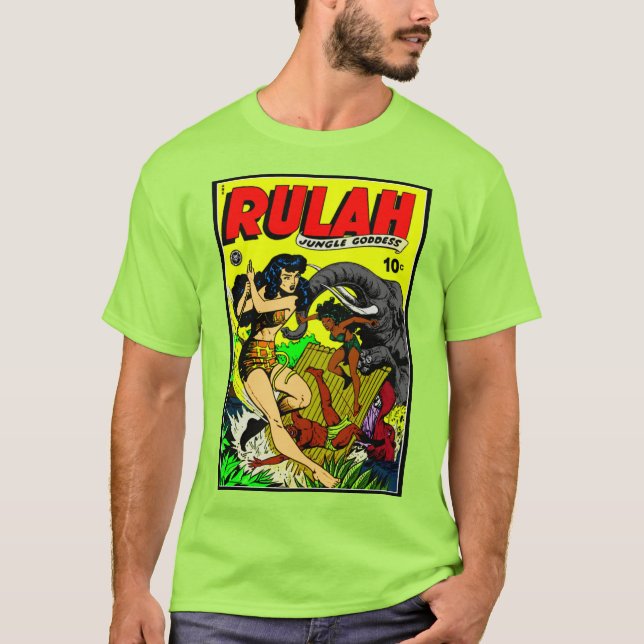 RULLANDE: Jungle gudinna T-Shirt (Framsida)