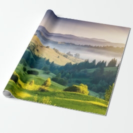 Rullande kullar naturskön foto presentpapper