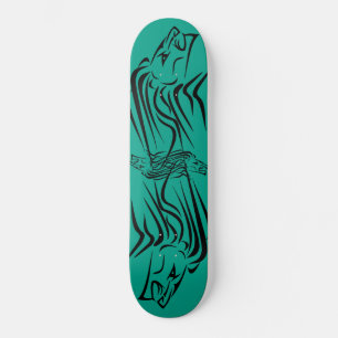 Rullande Lejon Skateboard