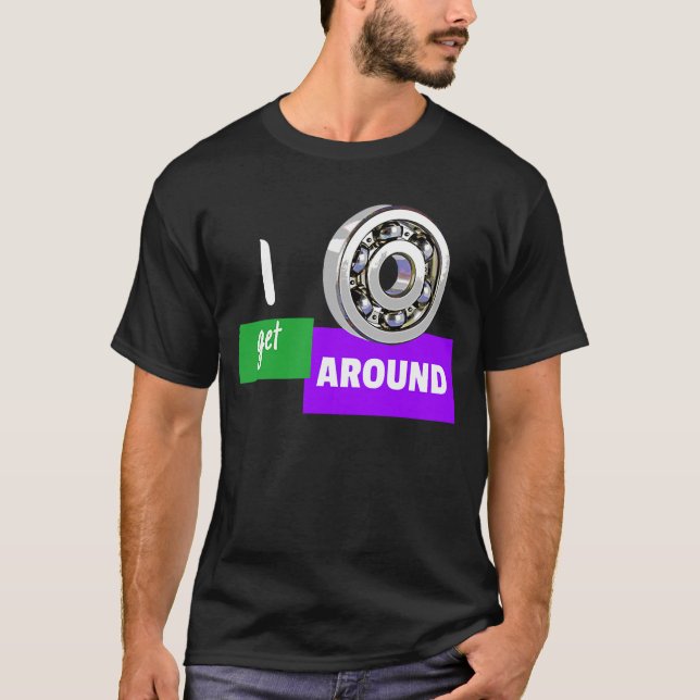 Rullande material för att få runt Skate Classic 80 T Shirt (Framsida)