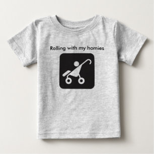 Rullande med min skjorta t shirt