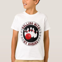 Rullande med mina Homies-gåvor till Bowling bowler