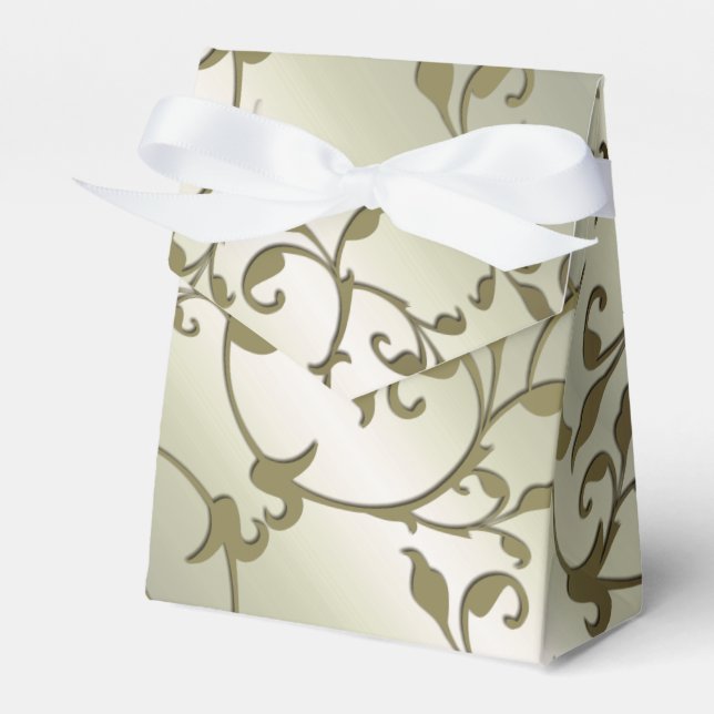 Rullande olivblad presentaskar (Framsidan Sidan)