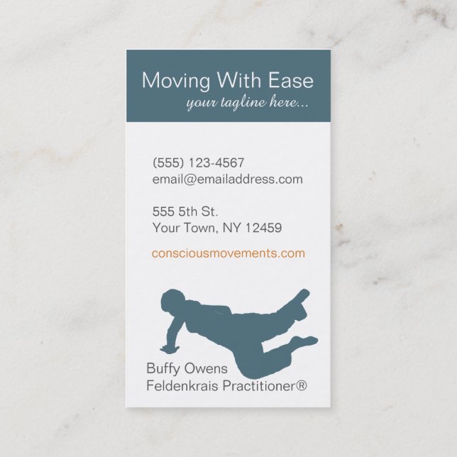 Rullande på repetitionvisitkortar visitkort (Baksida)