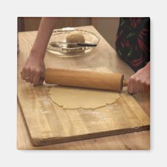 Rullande Paj-spricka Magnet (Framsidan)