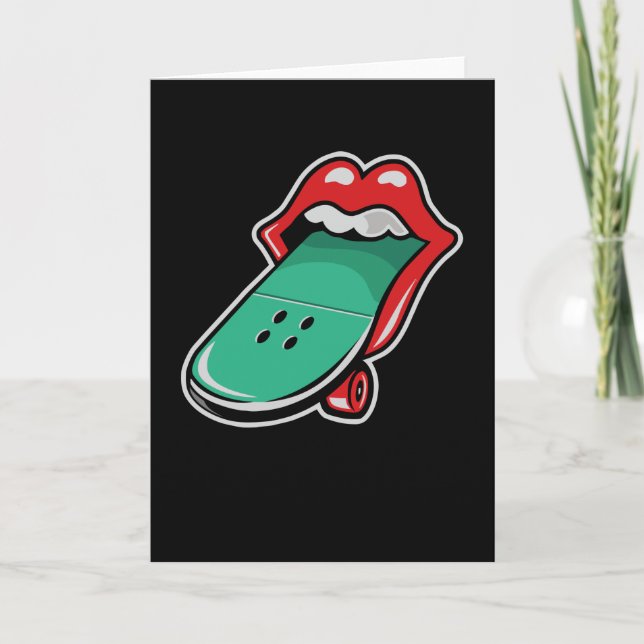 Rullande skateboard kort (Framsida)