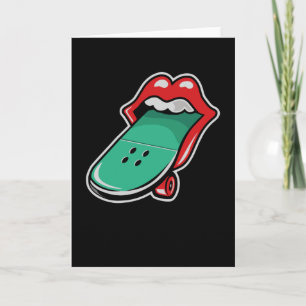 Rullande skateboard kort