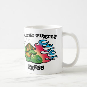 Rullande sköldpaddapressmugg kaffemugg