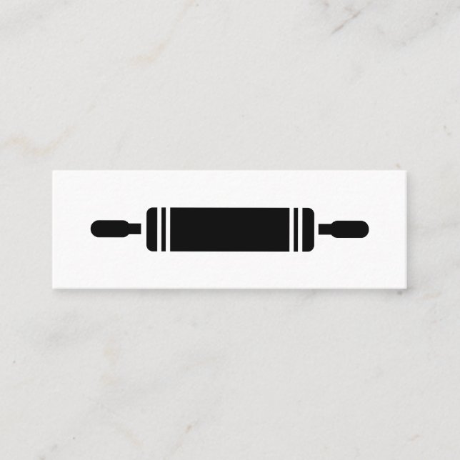 Rullande stift mini visitkort (Framsida)