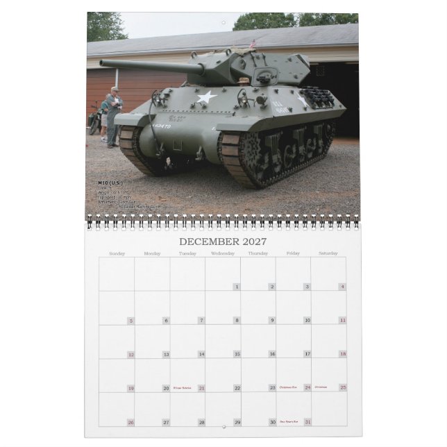 Rullande tankkalender för åska 2017 kalender (Dec 2027)