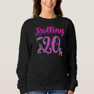 Rullande till 20 dagars pojkens roller Skate Bd T Shirt