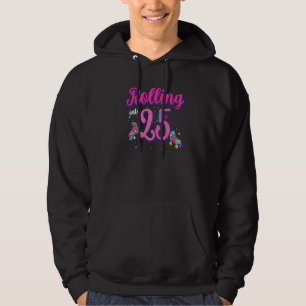 Rullande till 25 dagars pojkens roller Skate Bd Hoodie