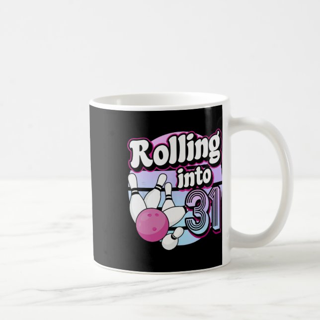 Rullande till 31 31a födelsedag kaffemugg (Höger)