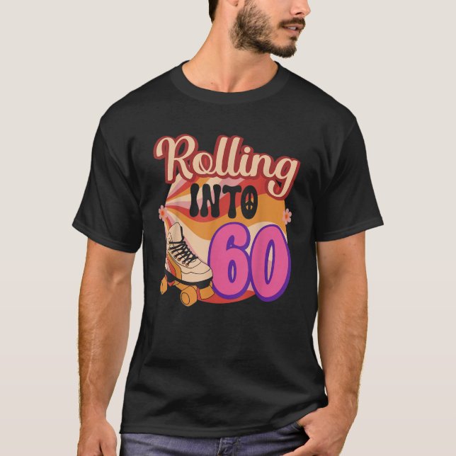 Rullande till 60 T-skift T Shirt (Framsida)