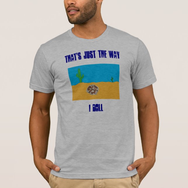 Rullande Tumbleweedmanar T-tröja Tee (Framsida)