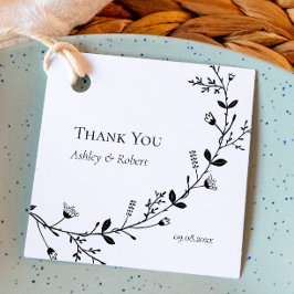 Rullande vinbröllopstackningsgåva gåvor etiketter