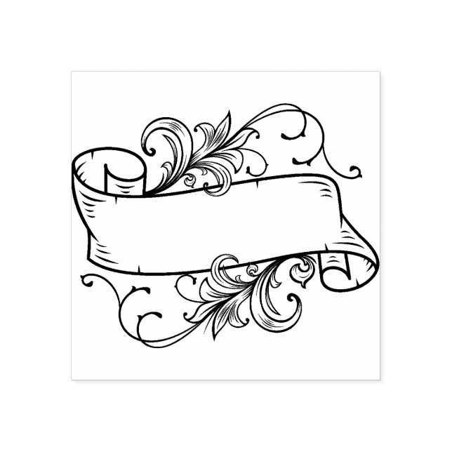 Rullande Vintage av snabbnedtonad konsthandbok Stämpel (Tryck)