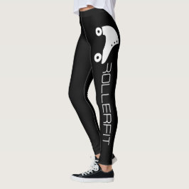 RullandeAnpassa - Svart fjädring Leggings