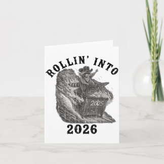 Rullar in i 2026, 2026 Sarkastiskt Nytt År, Meme T Kort