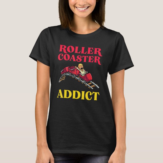 Rullare Underlägg Addict Cute Roller Underlägg 1 T Shirt (Framsida)