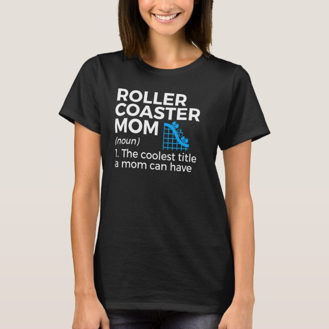 Rullare Underlägg Mamma Definition 1 T Shirt (Framsida)
