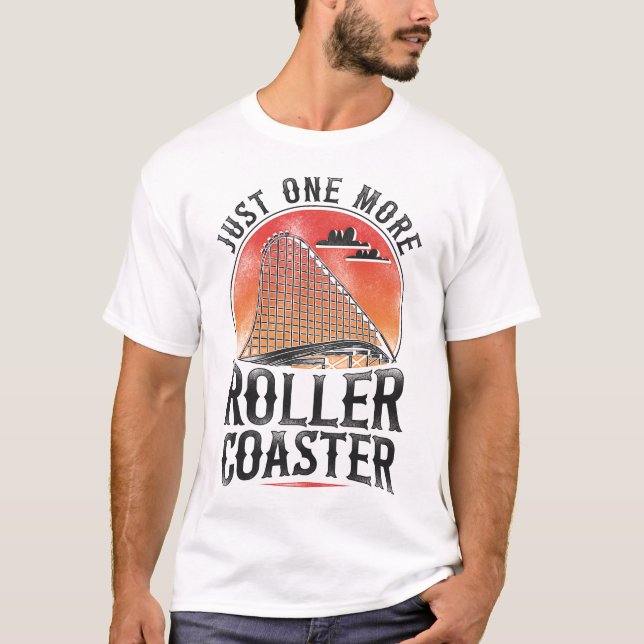 Rullare Underlägg nöjesparken bara en ny rulle T Shirt (Framsida)