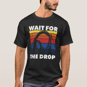 Rullaren Underlägg Amusement Park vänta på avlämni T Shirt