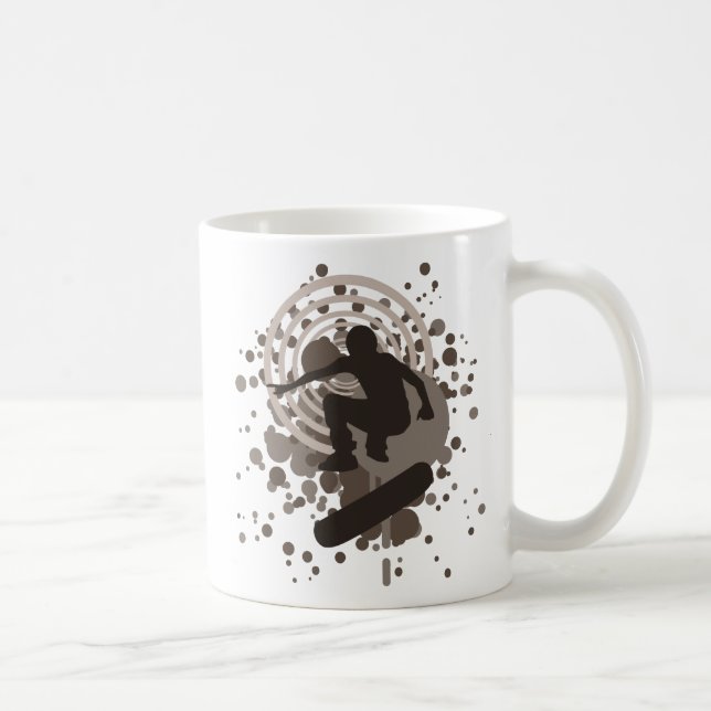 rullbräda. bubblor. kaffemugg (Höger)