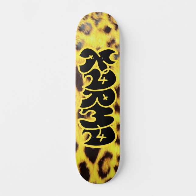 Rullbräda Mini Skateboard Bräda 18,5 Cm (Framsida)