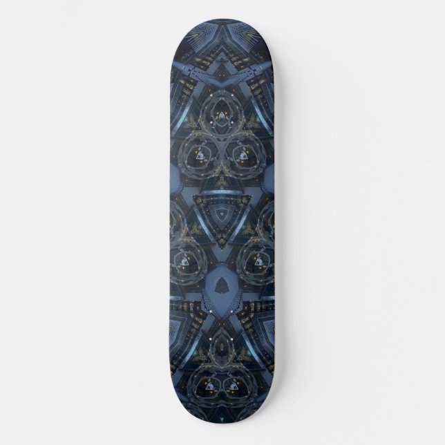 Rullbräda Mini Skateboard Bräda 18,5 Cm (Framsida)