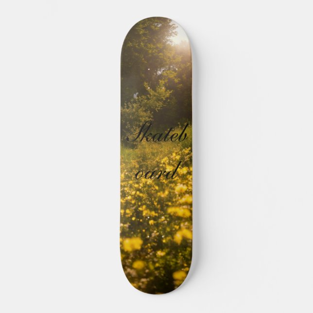 Rullbräda Mini Skateboard Bräda 18,5 Cm (Framsida)