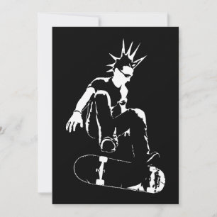 rullbräda punk inbjudningar