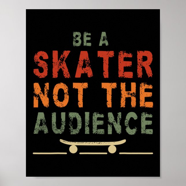 Rullbräda Rullbräda Design För Rullbrädförare S Poster (Framsidan)