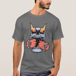 Rullbräda Skalle T-shirt Pojkar Tonåringar Street 