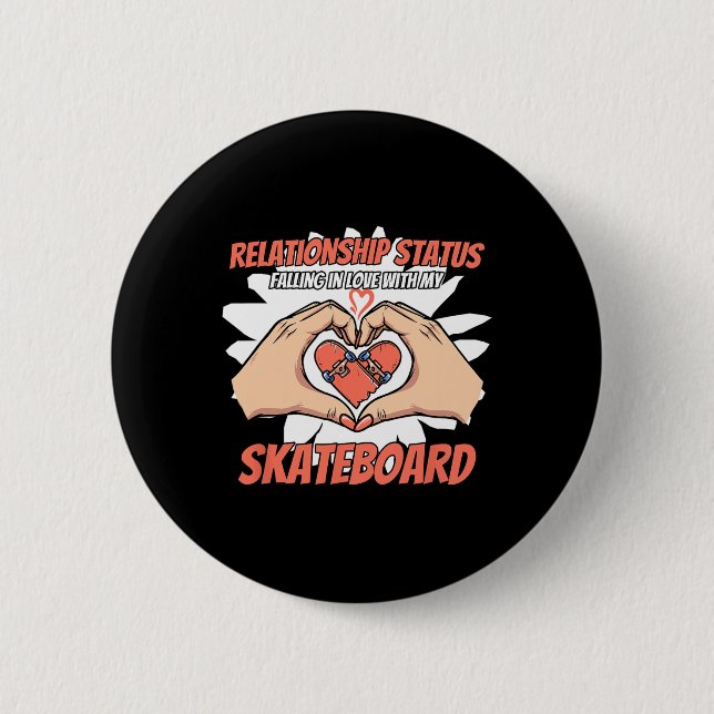 Rullbräda Skridskoåkning Skateboardåkning Skateboa Knapp (Framsida)