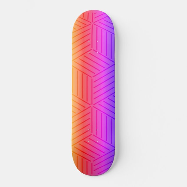 RULLBRÄDA STIL OCH DESIGN MINI SKATEBOARD BRÄDA 18,5 CM (Framsida)