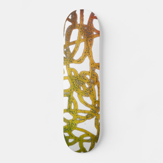 RULLBRÄDA STIL OCH DESIGN MINI SKATEBOARD BRÄDA 18,5 CM (Framsida)