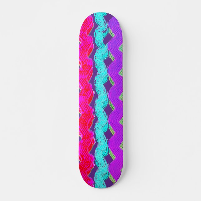 RULLBRÄDA STIL OCH DESIGN MINI SKATEBOARD BRÄDA 18,5 CM (Framsida)