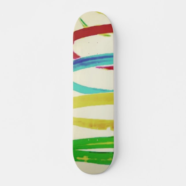 RULLBRÄDA STIL OCH DESIGN MINI SKATEBOARD BRÄDA 18,5 CM (Framsida)