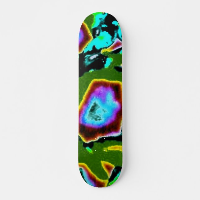 RULLBRÄDA STIL OCH DESIGN MINI SKATEBOARD BRÄDA 18,5 CM (Framsida)