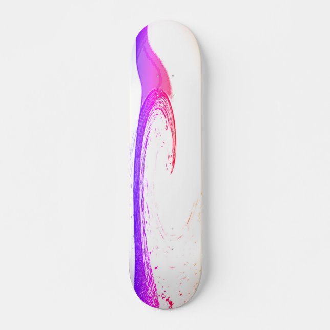 RULLBRÄDA STIL OCH DESIGN MINI SKATEBOARD BRÄDA 18,5 CM (Framsida)