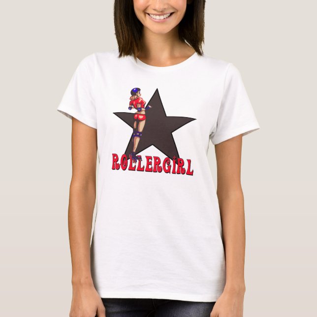 rullderby Diva Tee Shirt (Framsida)