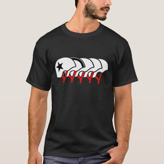 RullDerby hjälmar Tee (Framsida)