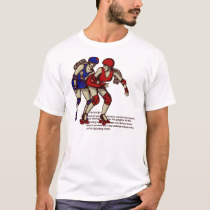 Rullderby regler: Blocker T-shirt
