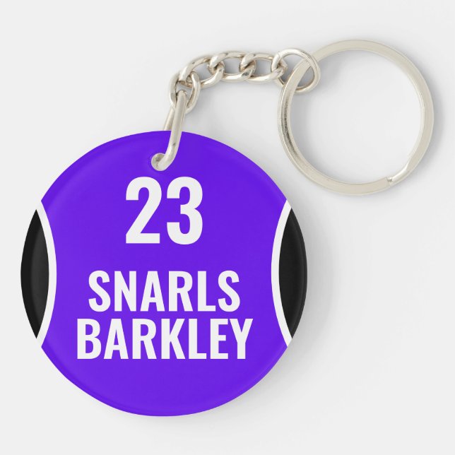 Rullderbylogotyp Lila Svart Lag Namn Uniform (Baksidan)