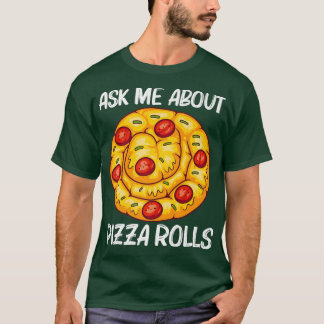 Rulldesign för Cute Pizza, För manar kvinnor, Pizz T Shirt